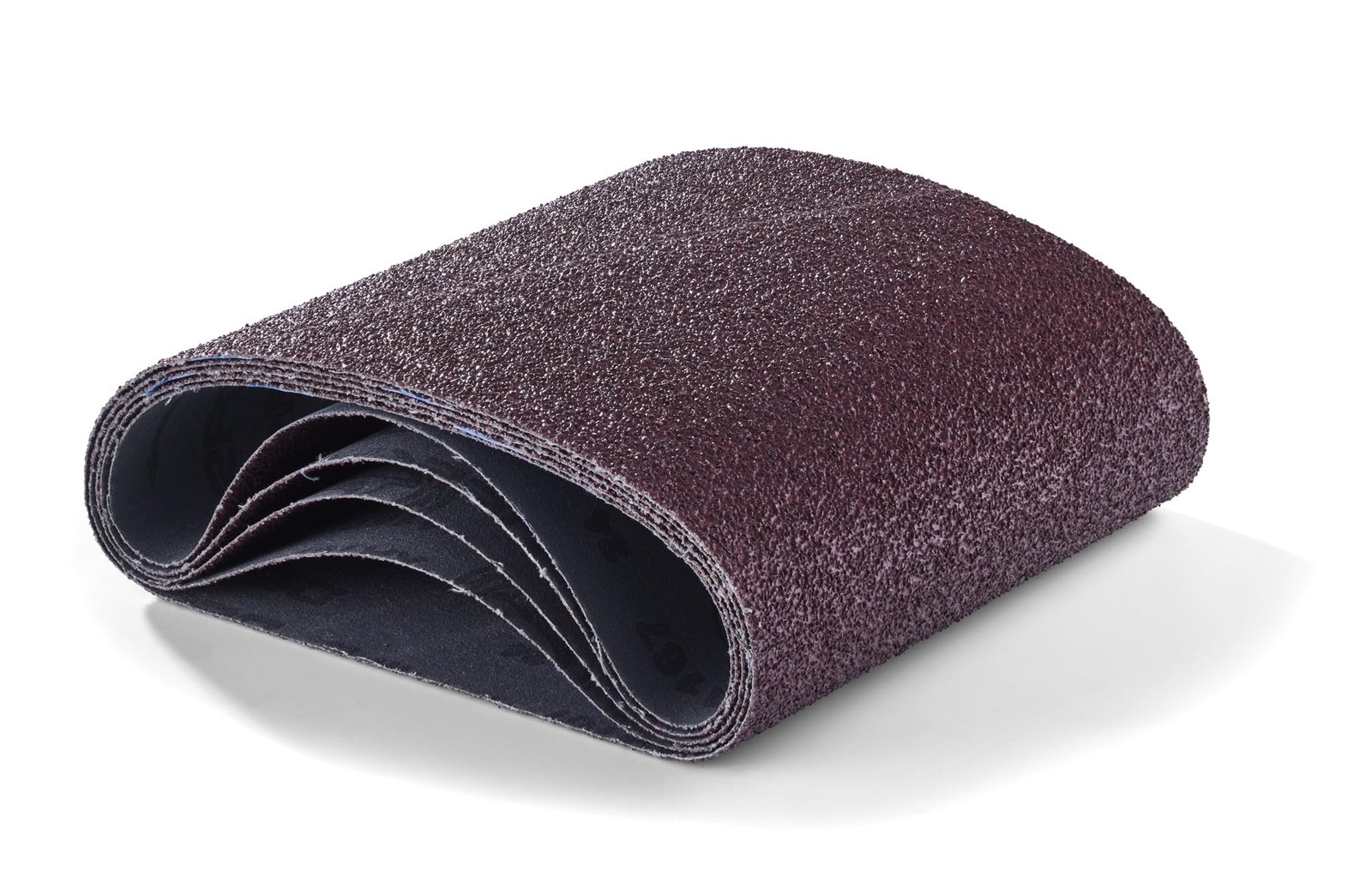 8 x 19 Floor Sander EZ-8 80grit Sandbelt – Lot of 10 80 Grit, Black