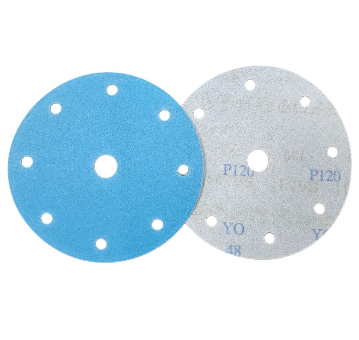 150mm SA331 Wet and Dry Sanding Discs GLS1 Pads 80-320 / 9 Hole / Hook and Loop