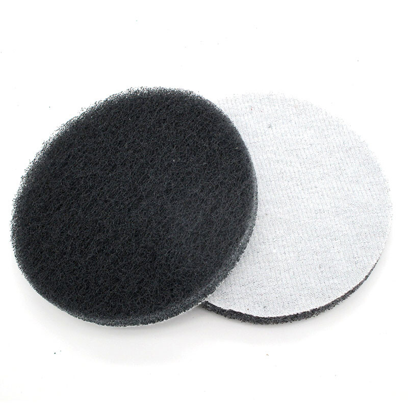5″ 125mm Scouring Pad Hook & Loop Abrasive Cleaning Pad 240-1500 Grit Polishing