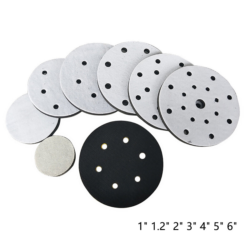 EVA Sponge Interface Pad Sanding Hook & Loop Polishing Backing 1″ 2″ 3″ 4″ 5″ 6″