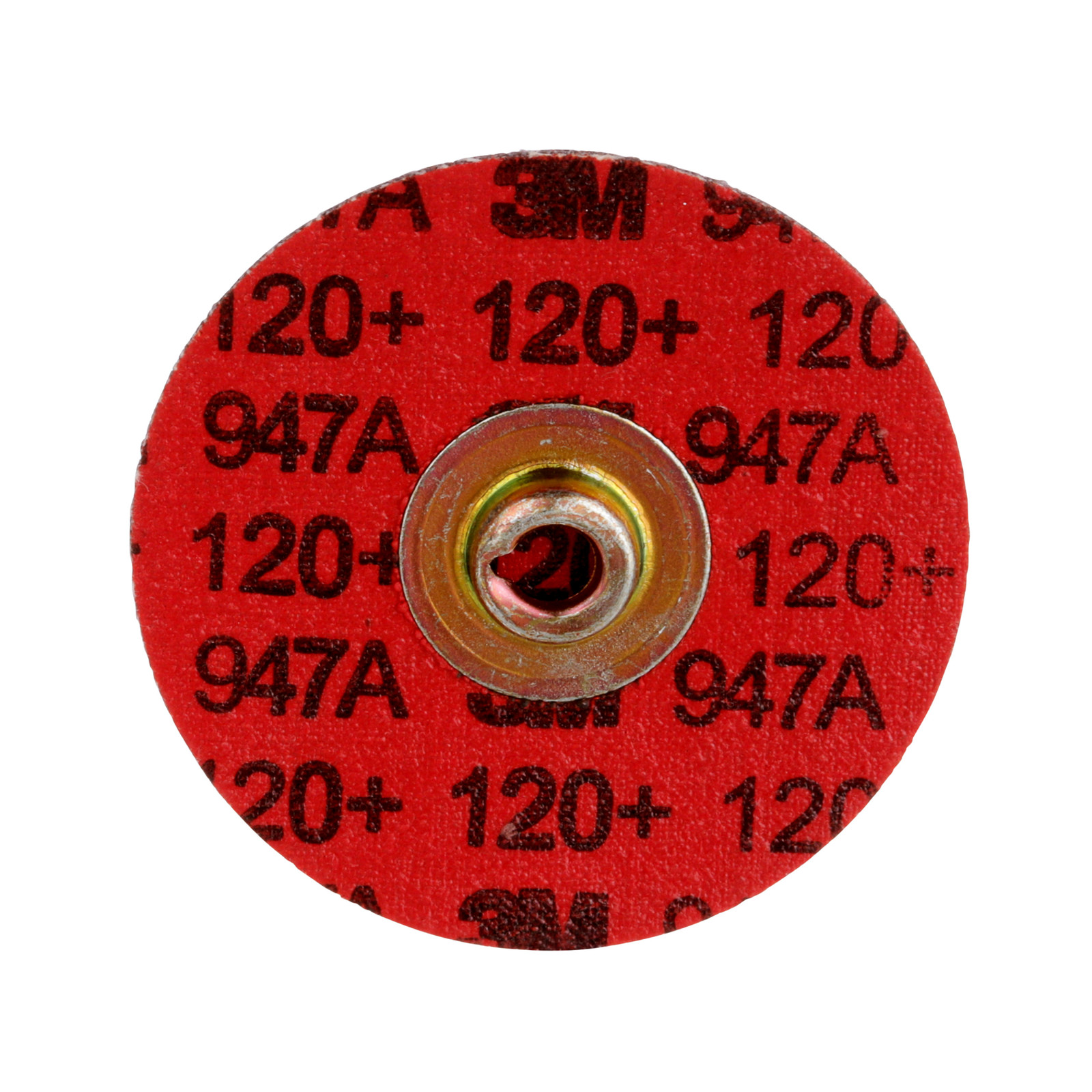3M Cubitron II Roloc Durable Edge Disc 947A, 120+, X-weight, TSM,Maroon