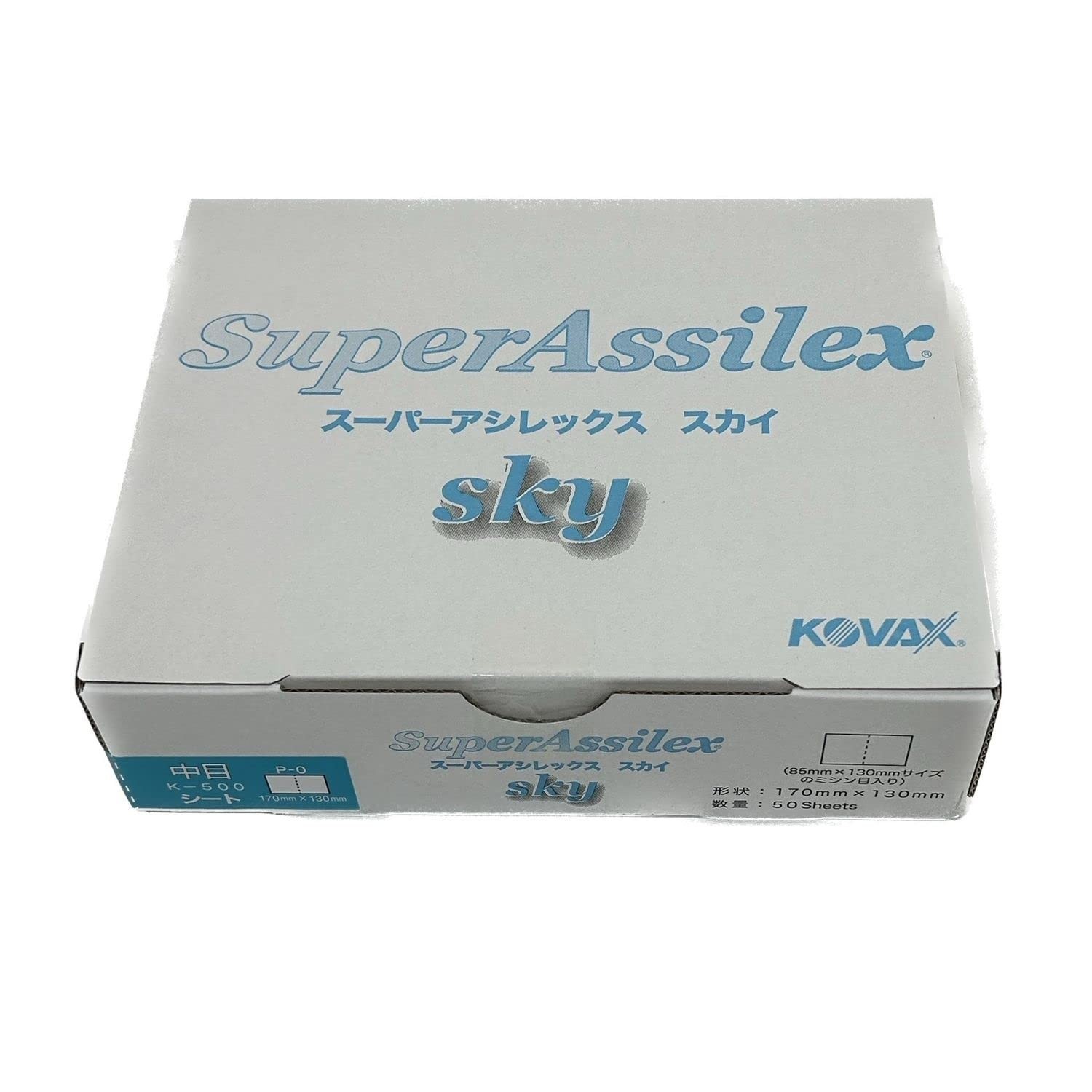 KOVAX Sky K-600 Grit 1911508 50 sheets Eagle Abrasives Super Assilex sheet NEW