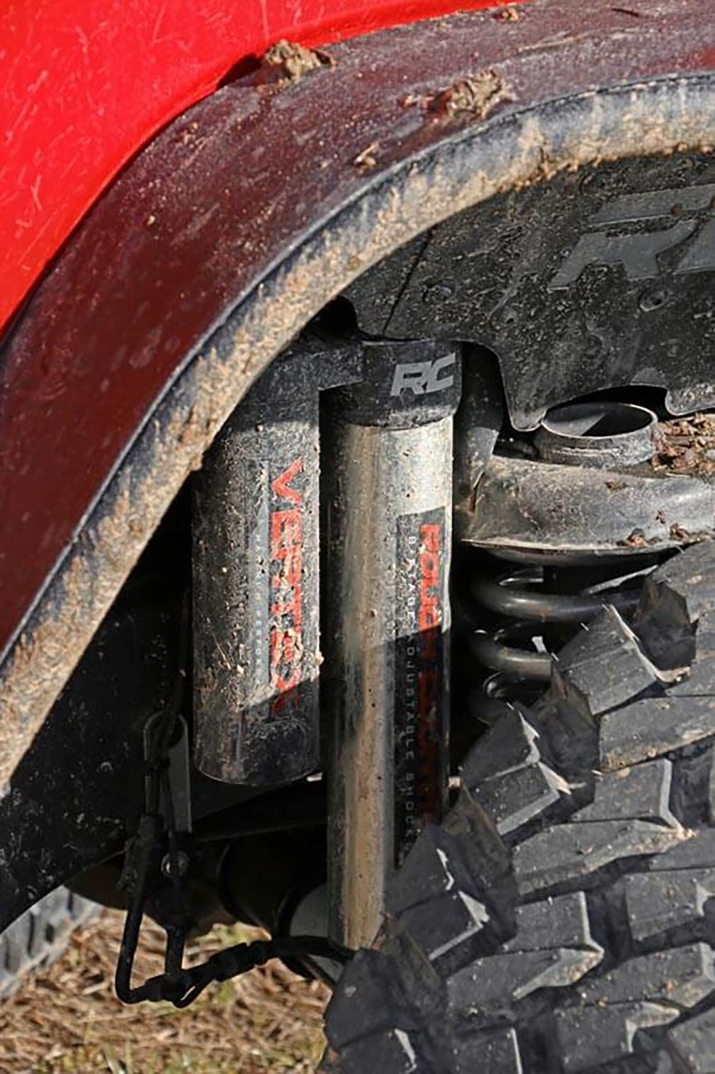 Rough Country Front Vertex Inner Fenders for 2007-2018 Jeep Wrangler JK – 1195V