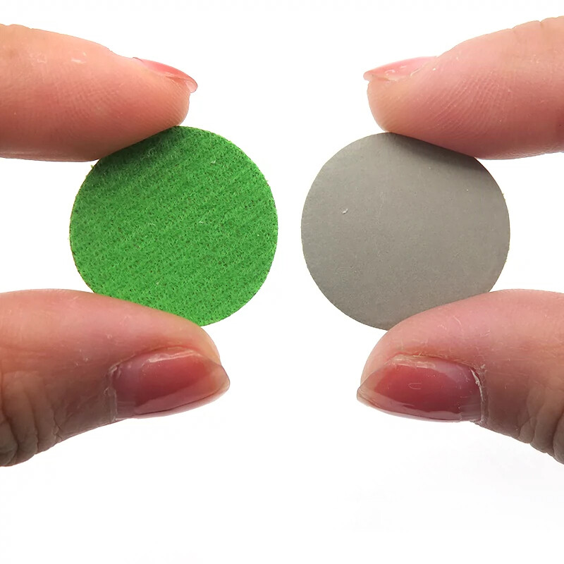 1″ (25mm) Wet And Dry Sanding Disc Flocking Round Sandpaper Pads 60-10000 Grit
