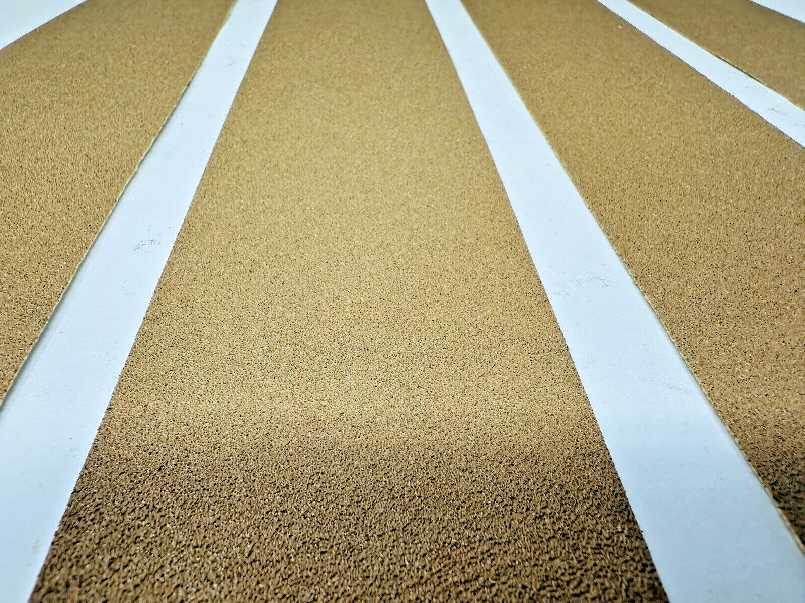 6 boxes of 20, 120 Sheets Dura-Gold 80 Grit Gold Pre-Cut Longboard Sandpaper