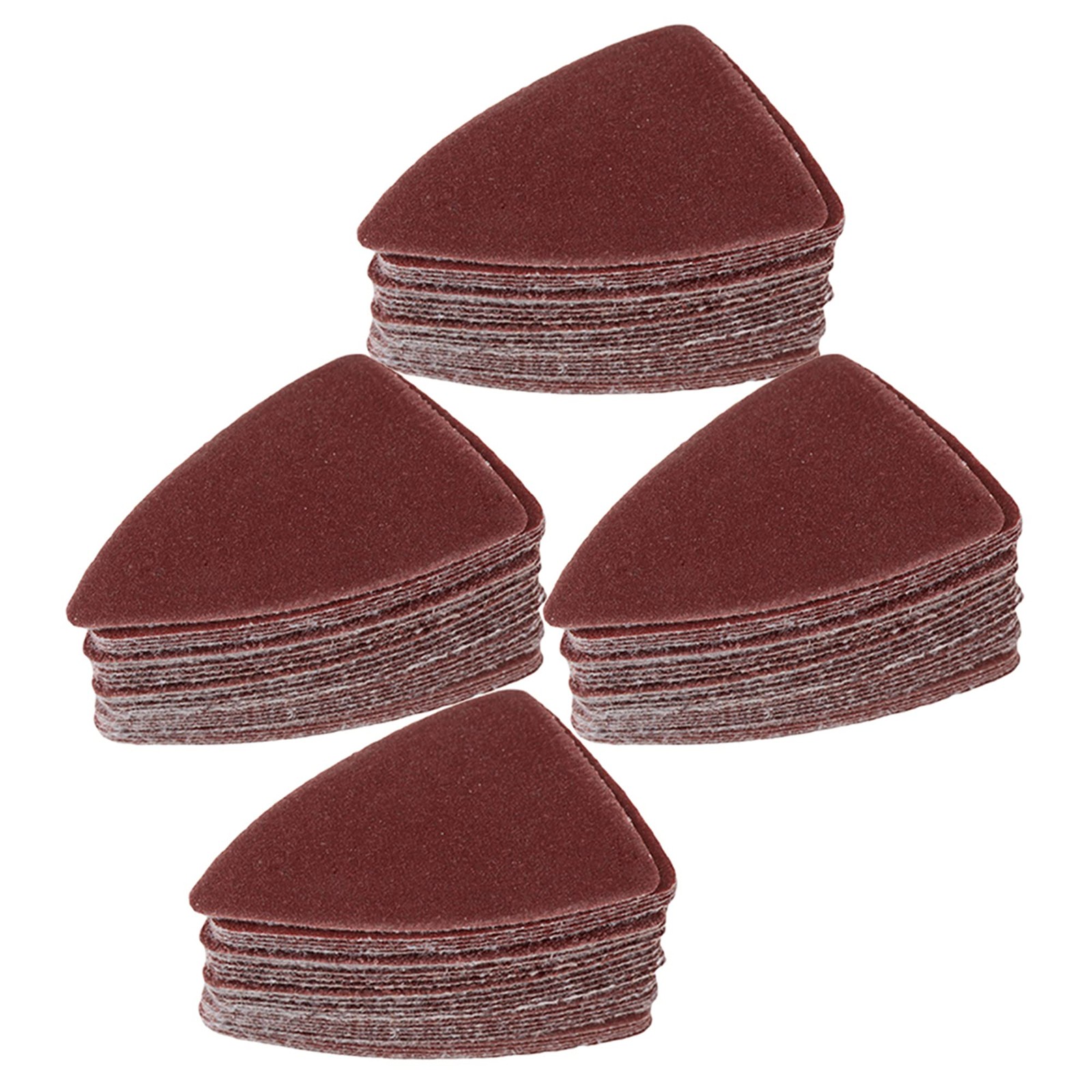 100pcs 52x38mm Finger Detail Sander Sandpads Assorted 60/80/120/180/240 Grits20