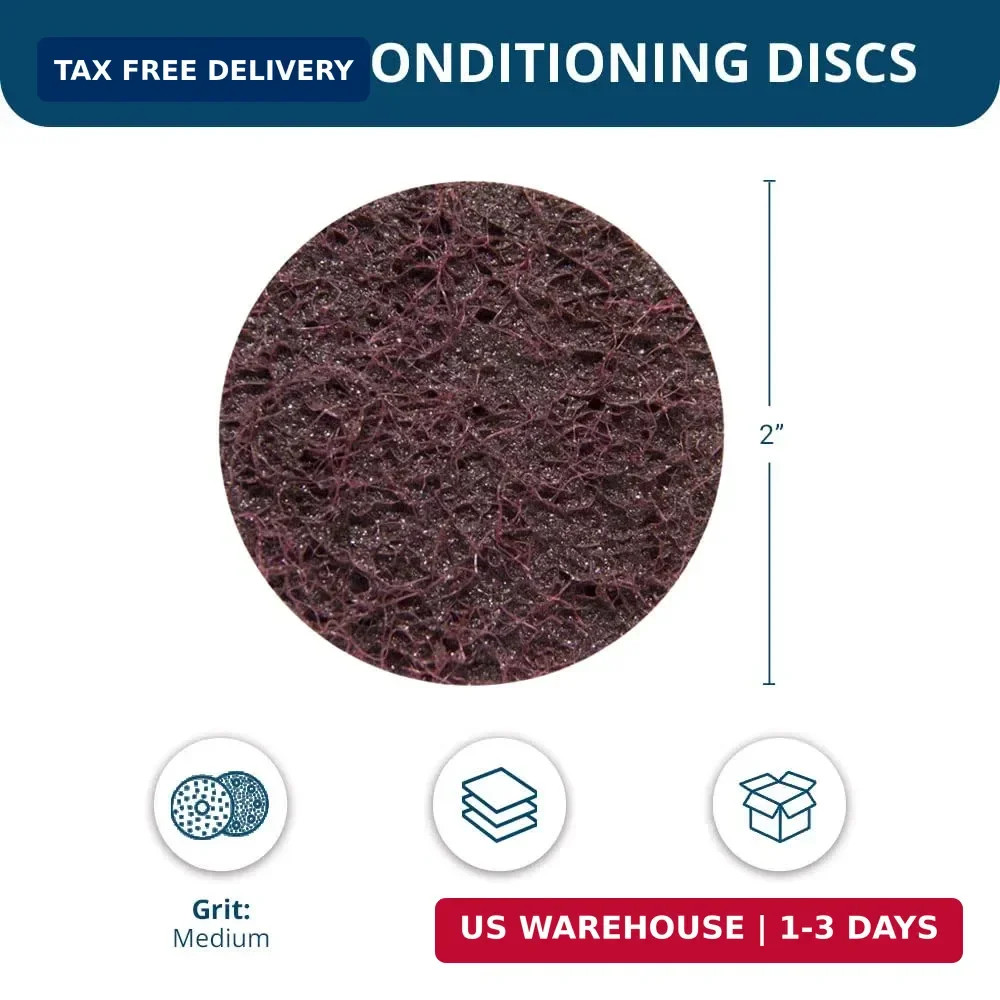2 Inch Sanding Discs Quick Change Nylon Surface Conditioning