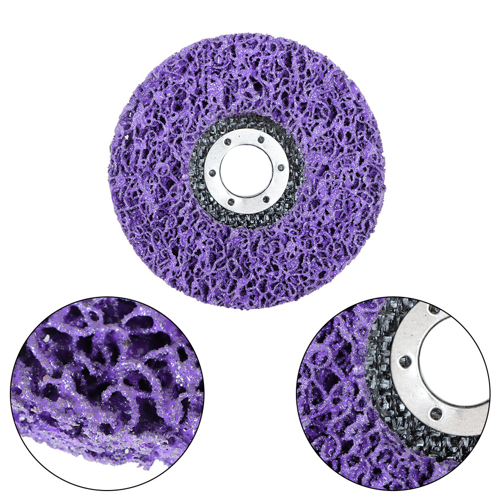 10 Pack 4.5 Inch x 7/8 Inch Strip Discs Stripping Wheel For Angle Grinders Disc