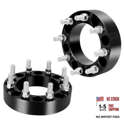 8×6.5 to 8×170 Wheel Adapters for F250 F350 Wheels on 8×165.1 to 8×170
