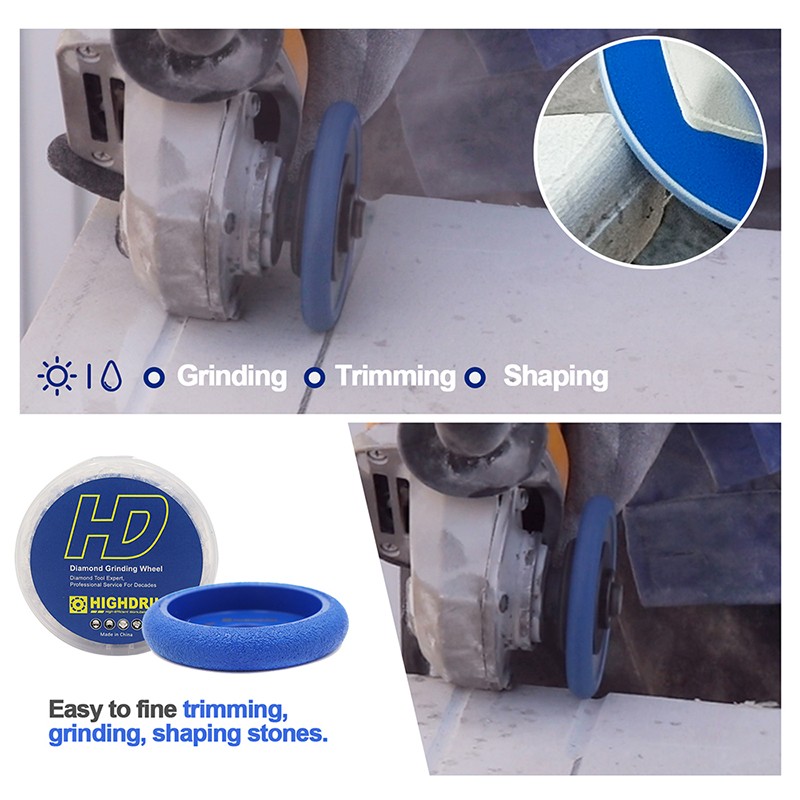 75mm Diamond Grinding Wheel Angle Grinder Polishing Milling Tools Marble Granite