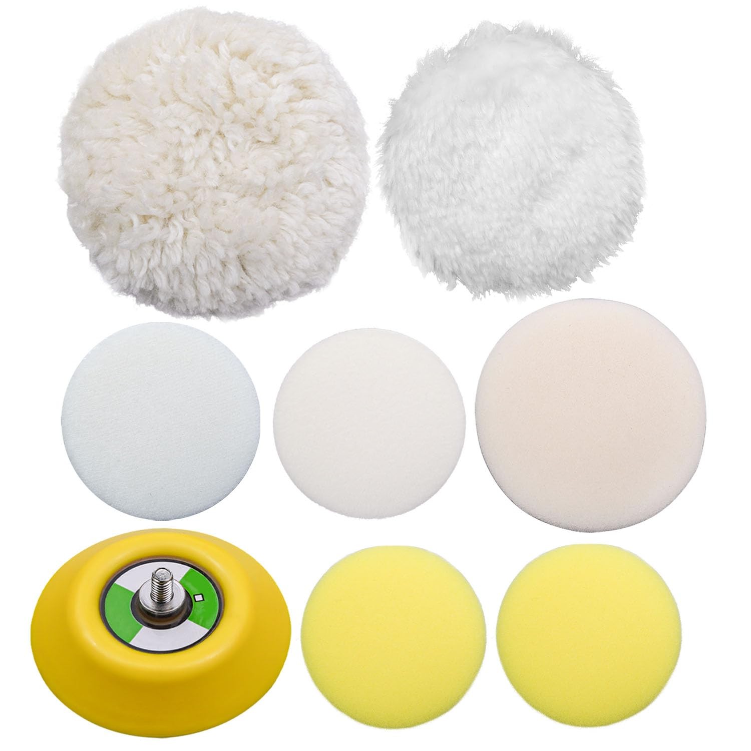 Buffing Polishing Pads Kit Fit for Milwaukee Electric Tools M12 Spot…