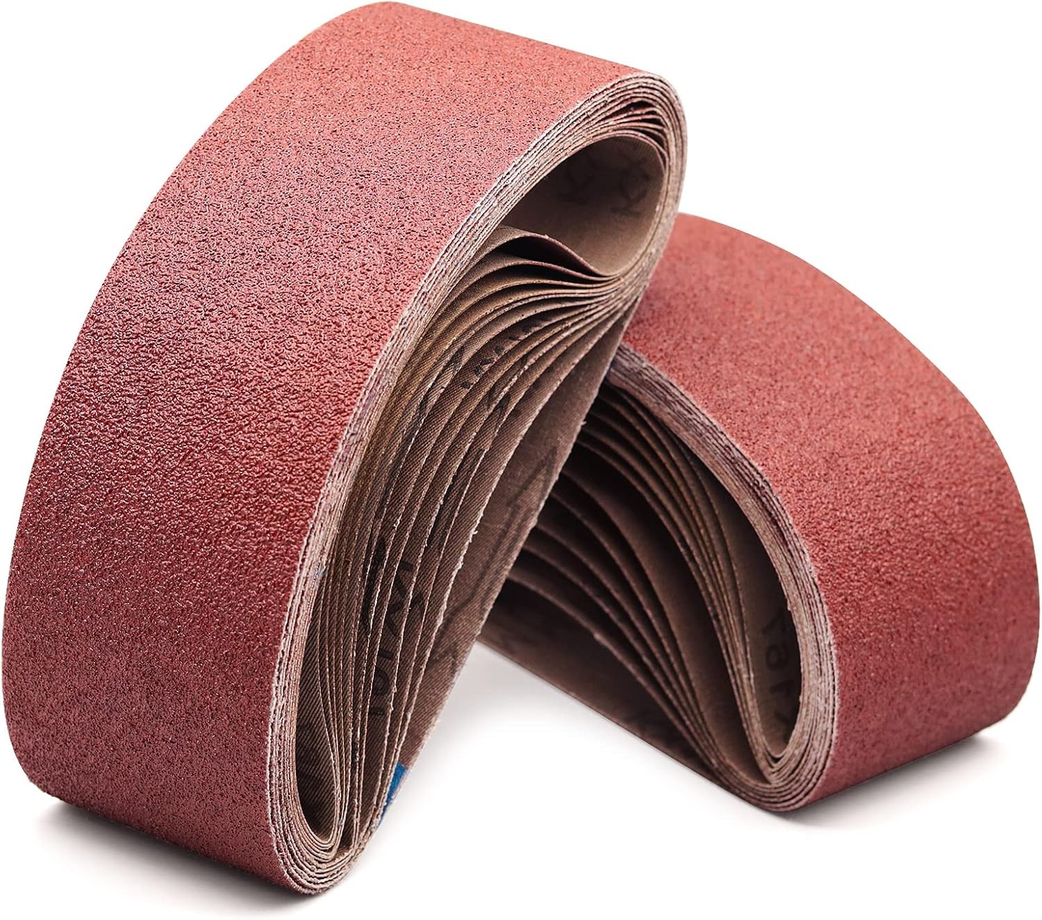 5 PACK 100 x 915mm Sanding Belts Sander Sheet 180 Grit Aluminum Oxide for Metals