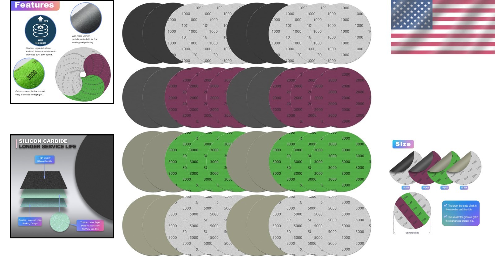 Ultimate 40PC Wet Dry Sanding Disc Set – Achieve Professional Finishes with Ease