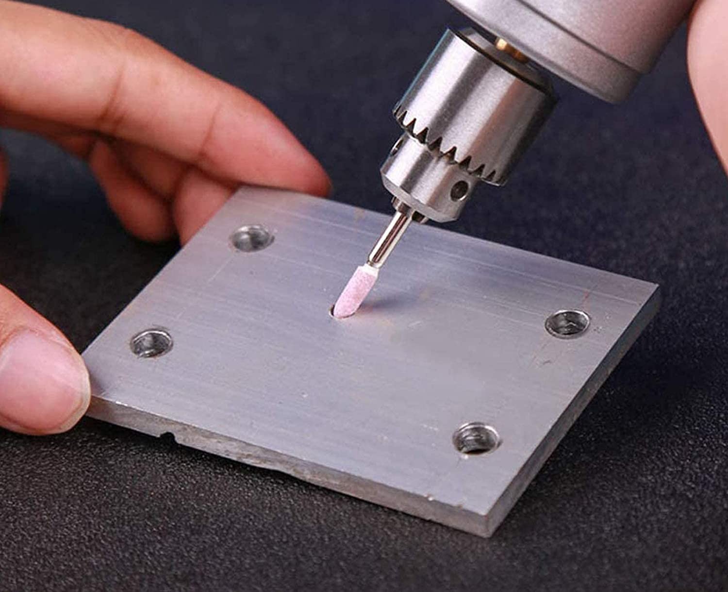 24 Pcs Rotary Grinding Stone Bits, Abrasive Mounted Stone Sharpening Bit Set …