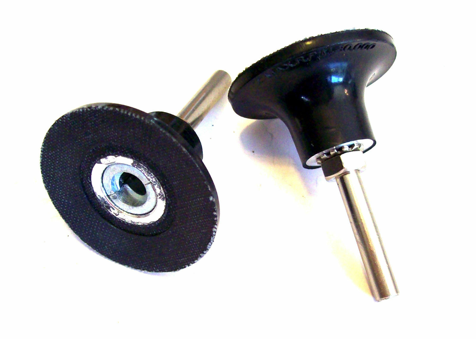 2 ROLOC 2″ TYPE R HOLDER MANDRELS FOR 3M DISCS ROLL LOCK ON SANDING DISC