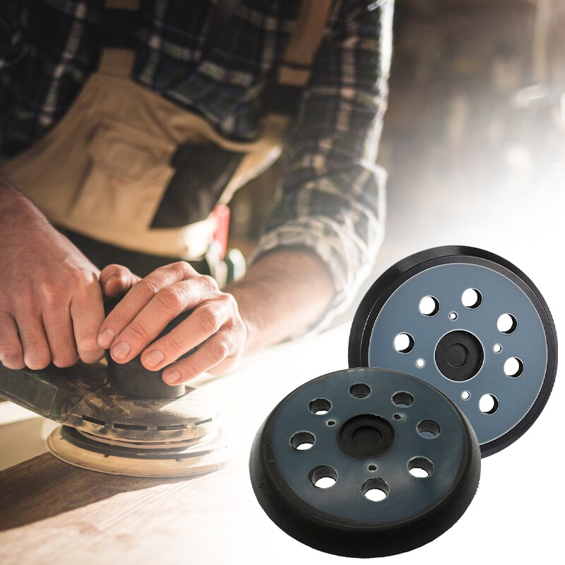 5″ 125mm Hook Orbital Sander Replacement 8 Holes Sanding Backing Polishing Pad
