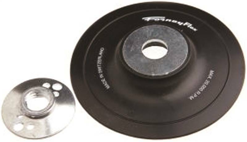 NEW Forney 72321 Backing Pad with Spindle Nut 4-1/2 in For Sanding Discs 8912081