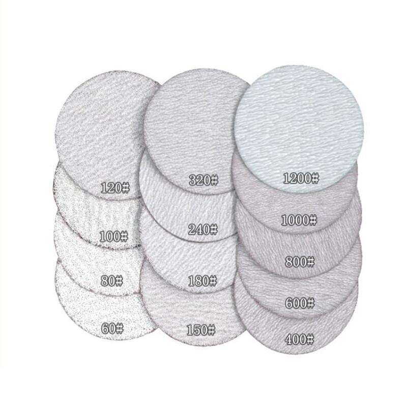 2″ 50mm Sanding Disc Hook and Loop Sandpaper 60-1200 Grit Dry Abrasive Sandpaper