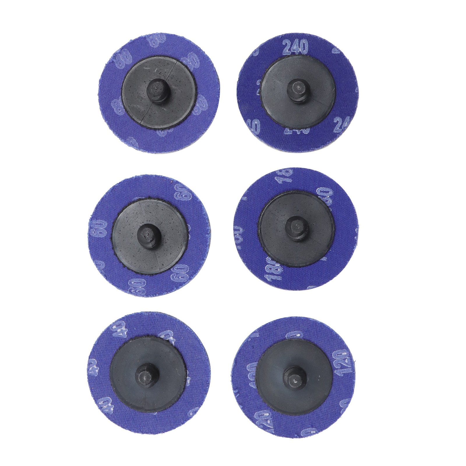104Pcs 2″ Sanding Disc Set 40-240 Grit 1/4 Shank for Drill Die Grinder