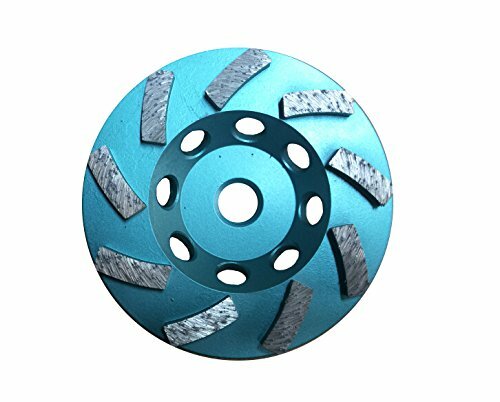 3 PACK 4 1/2 Inch Diamond Cup Wheels for Concrete Angle Grinders Stock removal