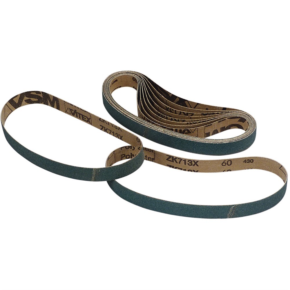 Astro Pneumatic® 60 Grit Sanding Belt, 10 Pk – 13/16″ x 20-1/2″ #AP-303560