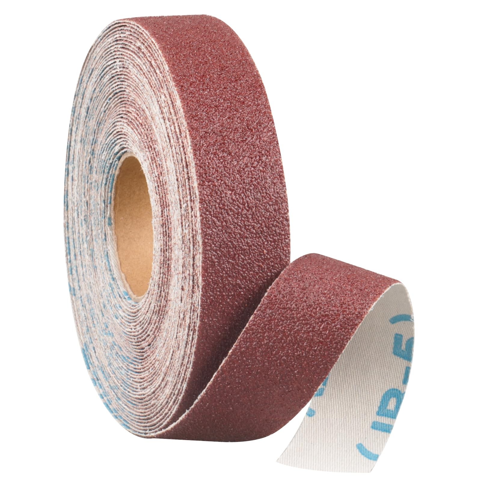 60 Grit Continuous Sandpaper Roll,1″ x 32.8 Feet Emery Cloth 10 meters, Red