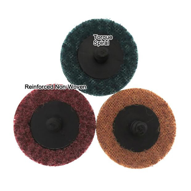 46 Pcs 2 Inch Torque R-Type Roll Lock Quick Change Disc Abrasive Sanding Pad Set