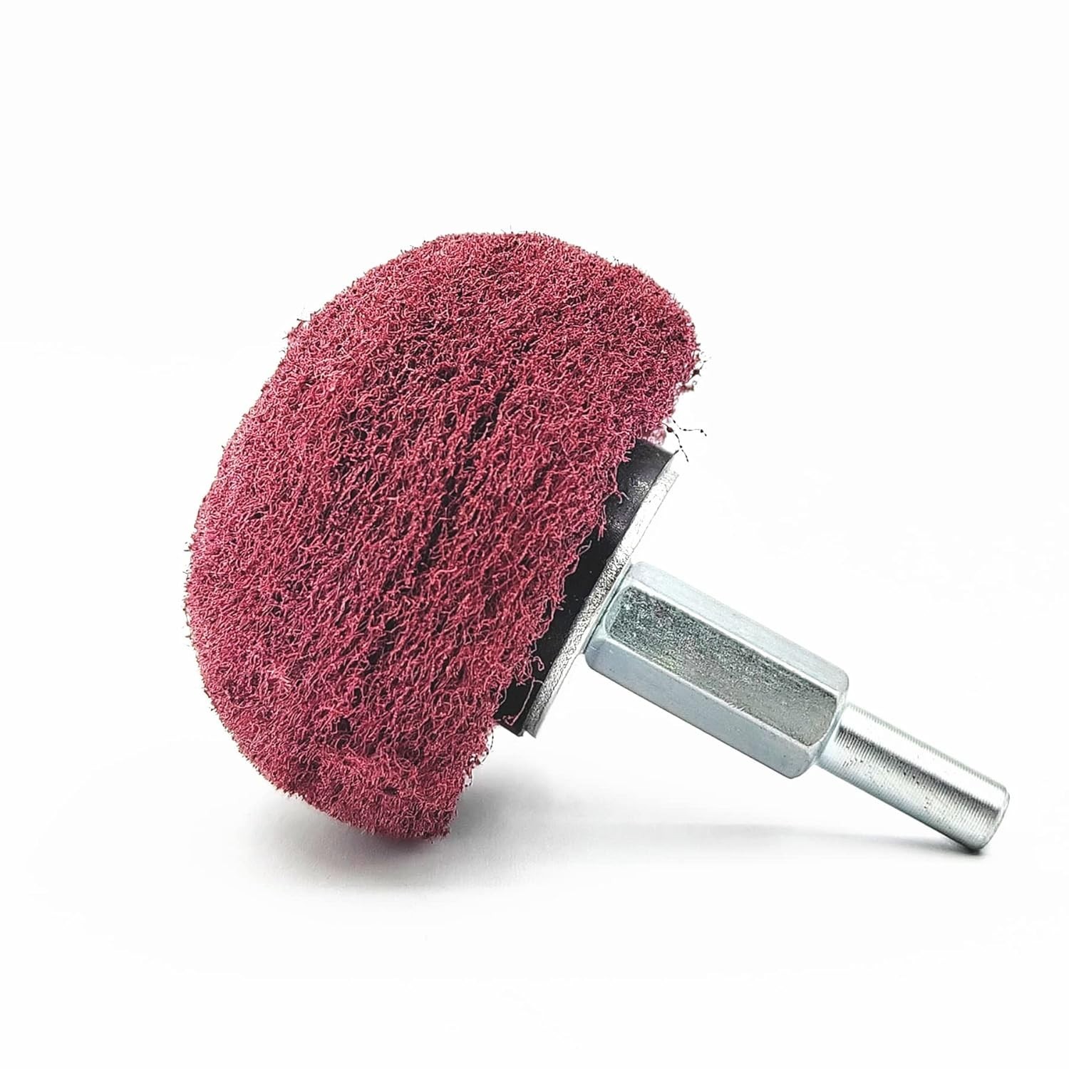 5 PCS 2″Non Woven Abrasive Buffing Wheels,1/4″Shank Drill for Polishing&Cleaning