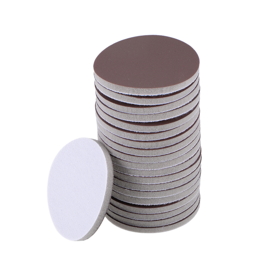 20Pcs 3-Inch Sanding Sponge Hook and Loop Sanding Disc Corundum 3000 Grits