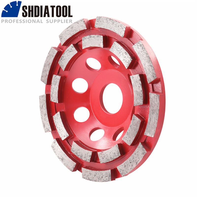Diamond Segment Grinding Wheel 7″ Cup Disc Grinder for Concrete Granite Stone