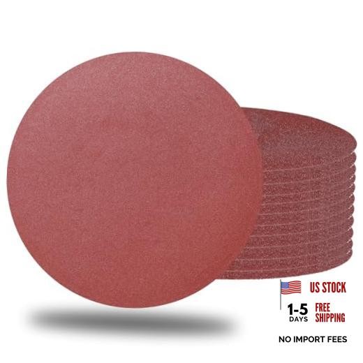 10 PCS 9 Inch 240 Grit Sanding Discs for Hand Radial Sander – 9″ 240 Grits