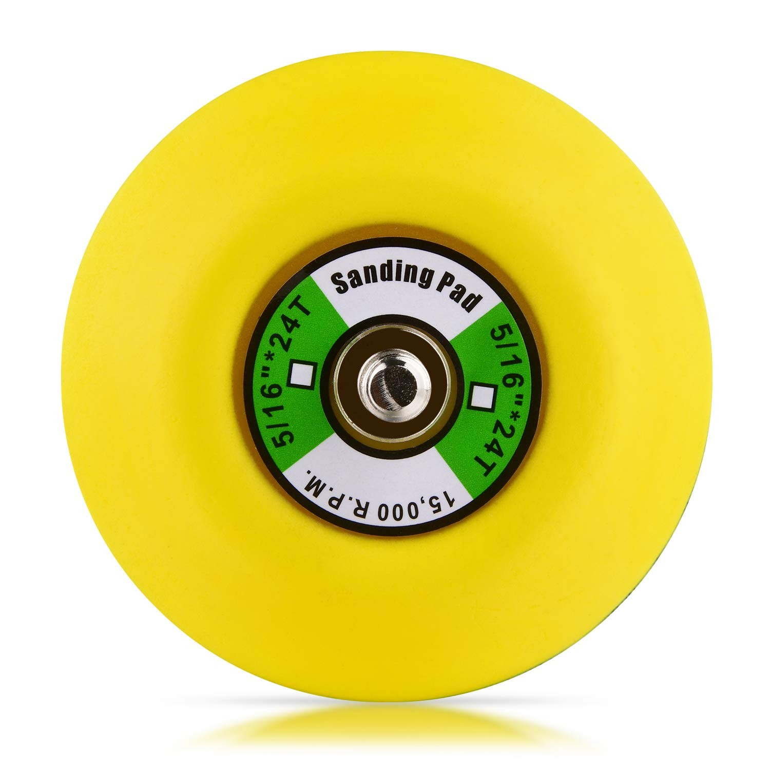 3-Inch Dual-Action Hook & Loop Fastener Flexible Backing Plate, 3″ Sanding Ba…