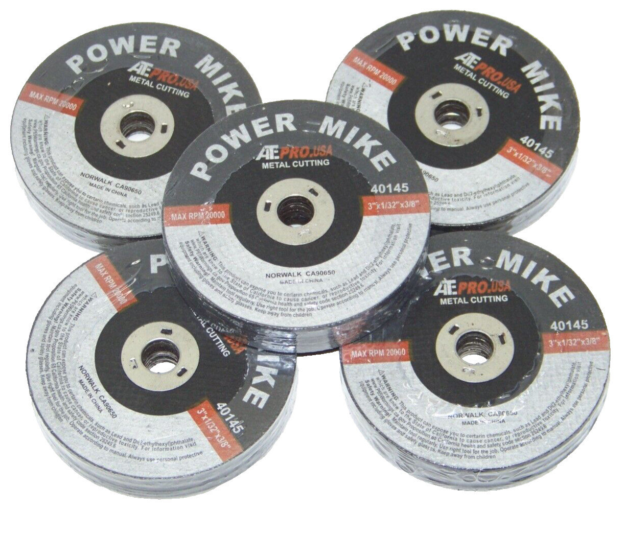 50 pc 3″ x 1/32″ x 3/8″ Metal Cut Off Wheel Cutting Metal 20000 RPM Cut Off Tool