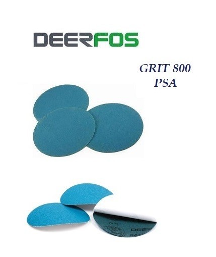 DEERFOS 6″ SANDING DISC 800 GRIT SANDPAPER PSA SELF ADHESIVE SHEET 10PCS