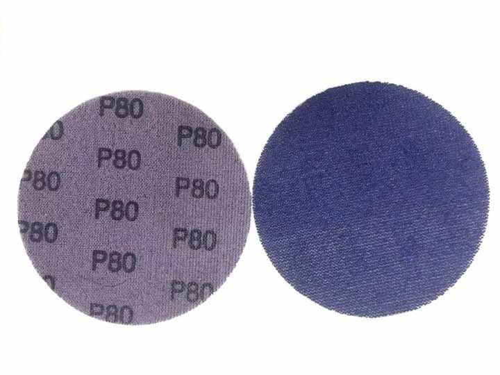100PCS 6″ 150mm Ceramic Mesh Sanding Discs Hook&Loop P80 For Metal Wood Sanding