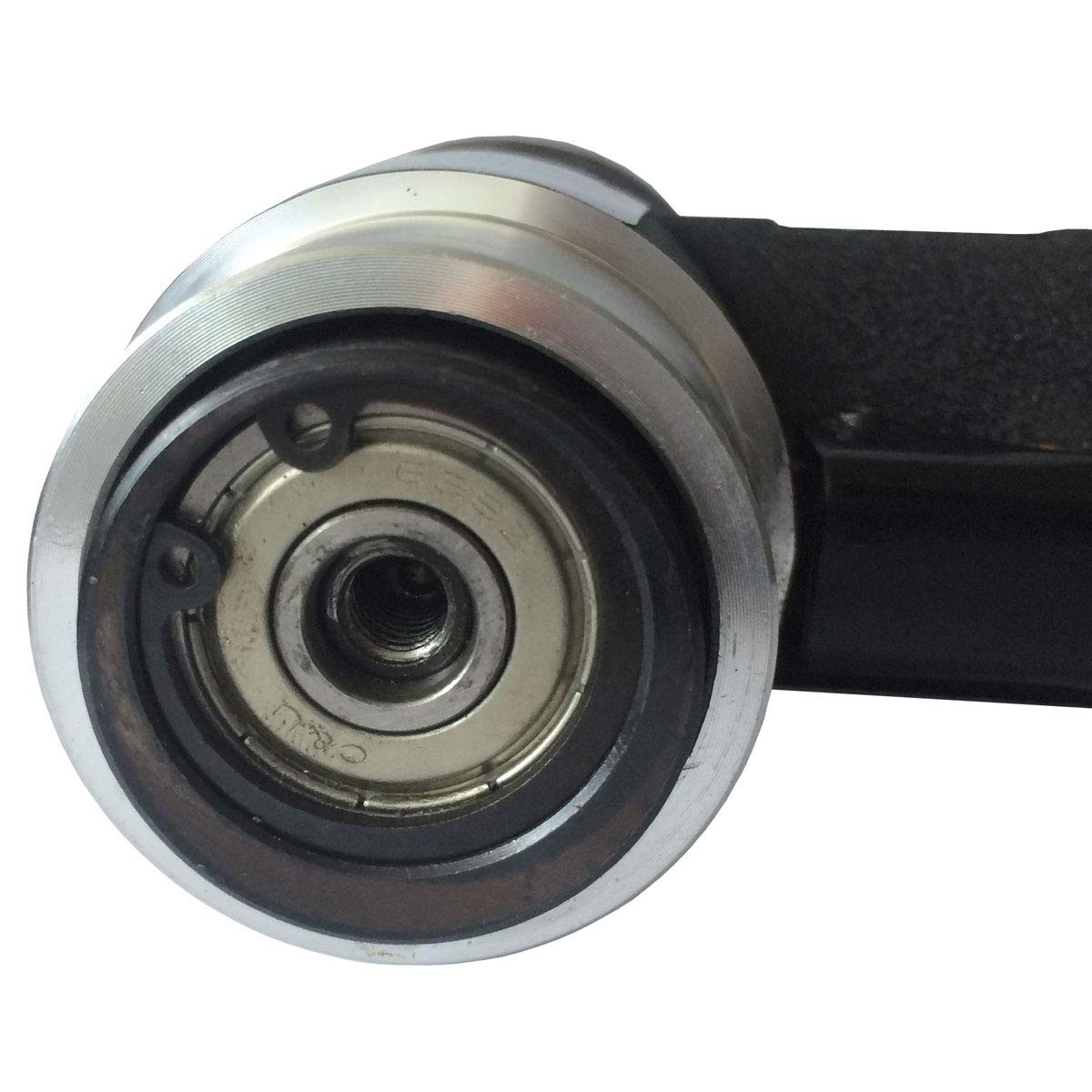 2″ & 3″ Dual Action Mini Air Sander, Random Orbital and pad, Black