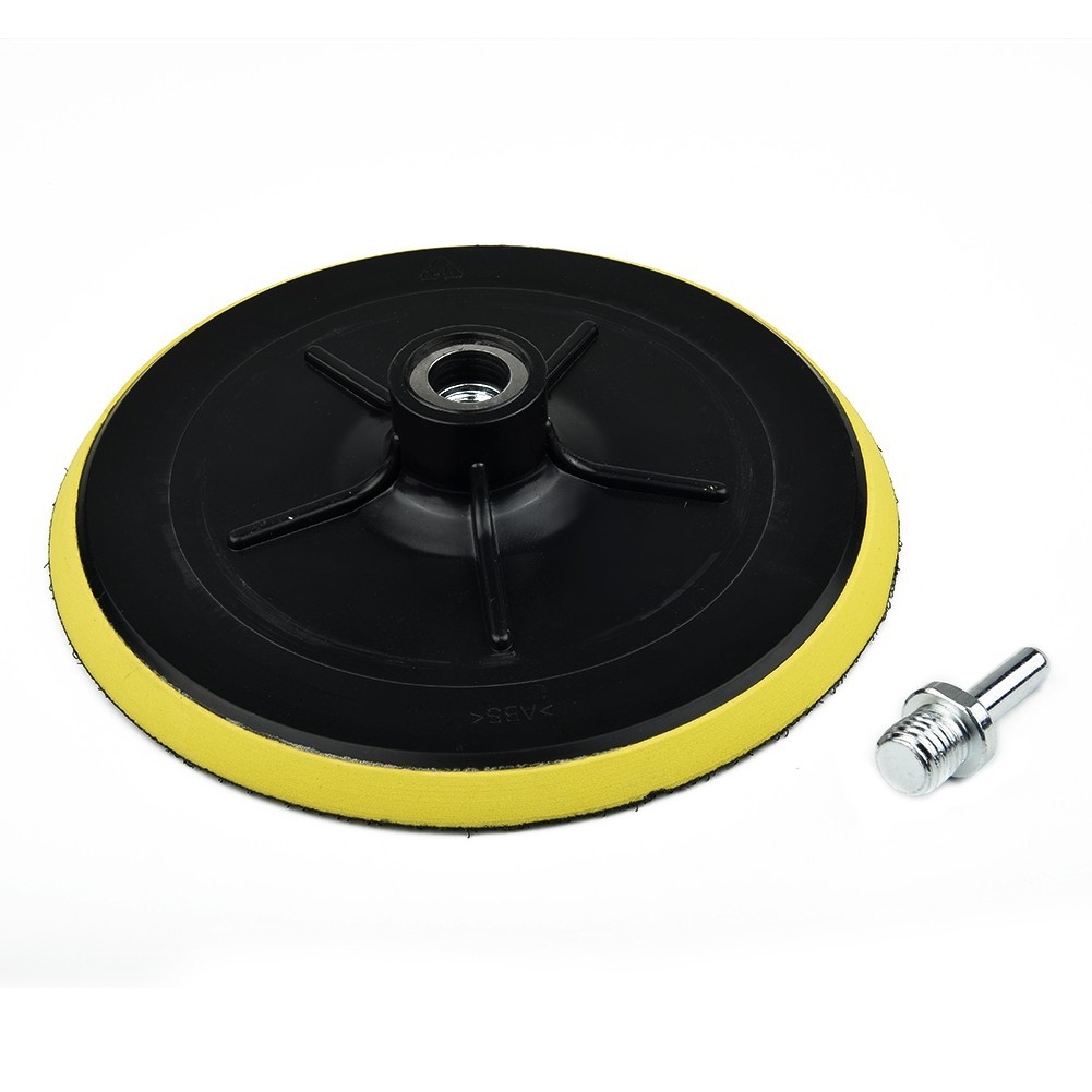 Polishing Disc Buffing Plate Backing Pad Holder for m14 Drill Thread Adapter