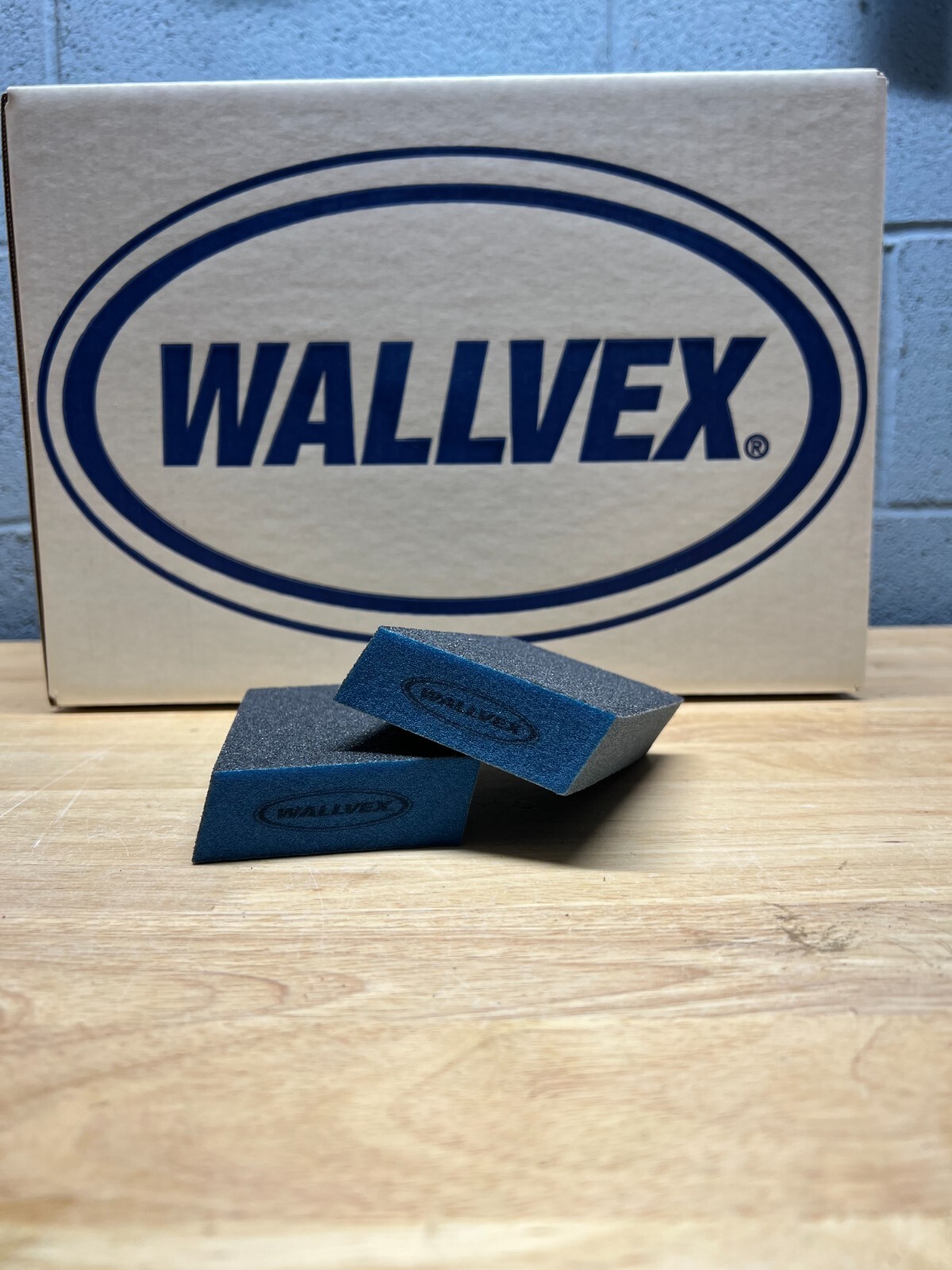 Wallvex Blue Fire Drywall Sanding Sponge Dual Angle Med/Fine (100) Free Shipping