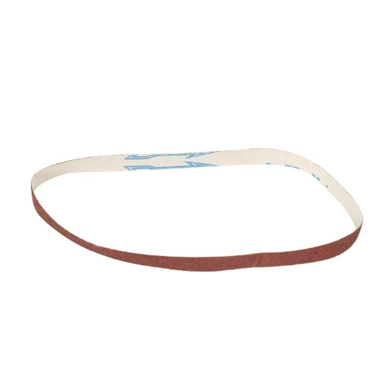 10Pcs 15x452mm Sanding Belt 60/600 Grit for M10 Sander Adapter Polishing Machine