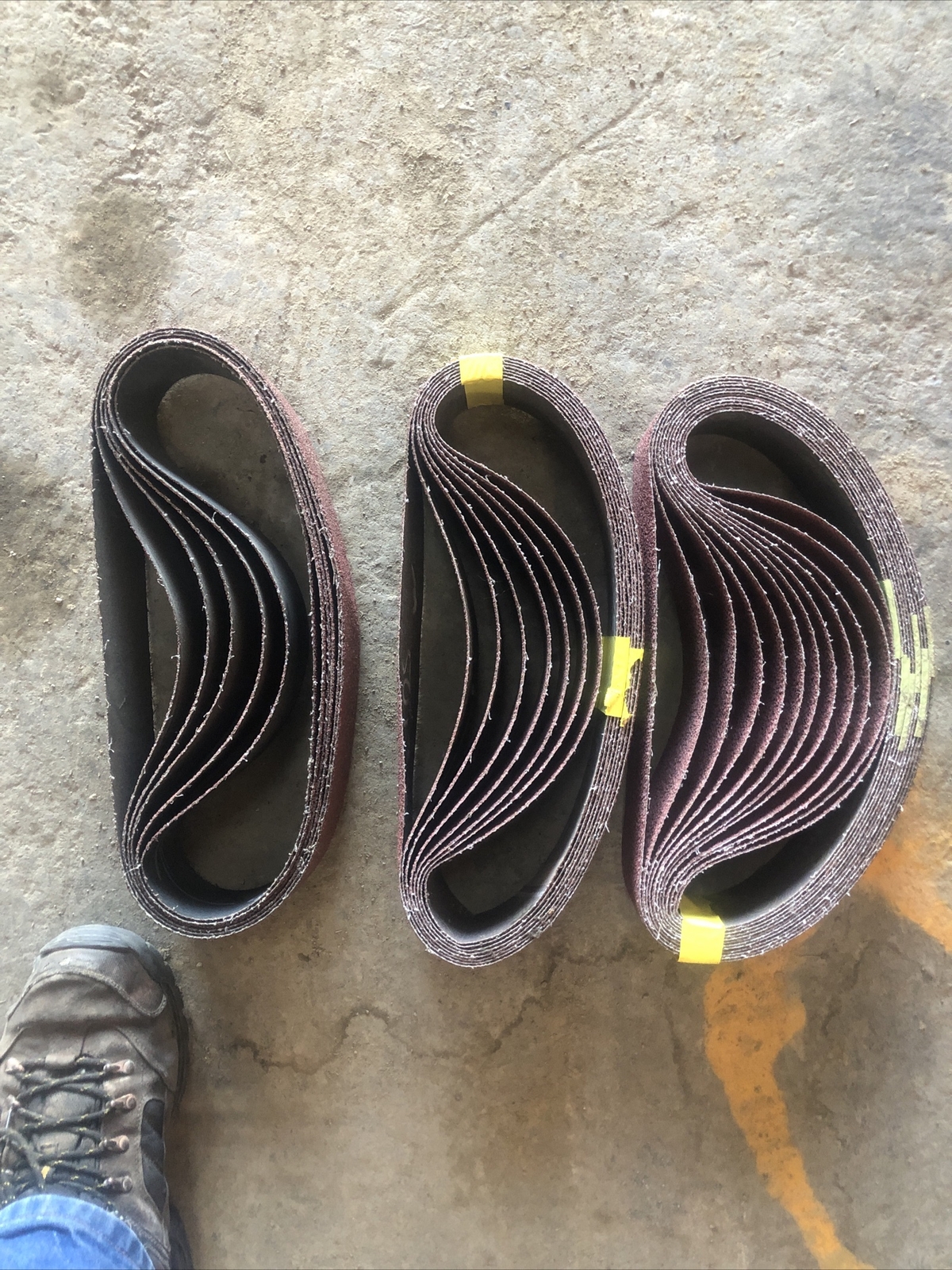 26- 3M 984F Cubitron 3”x36” 36 Grit Sanding belt