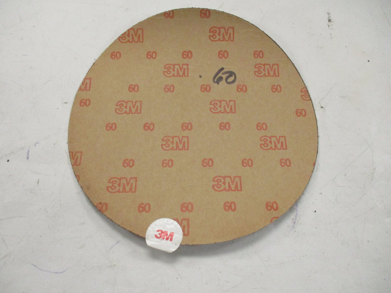 3M 60 GRIT ALUMINUM OXIDE ABRASIVE SET OF 25 8″ DIAMETER SANDPAPER DISCS