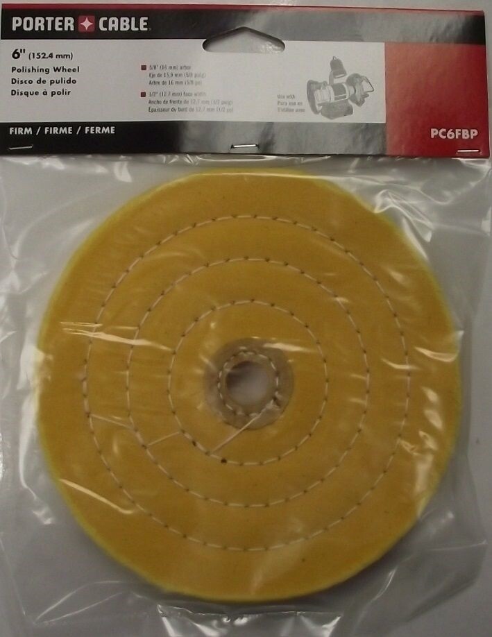 Porter Cable PC6FBP 6″ Buffing And Polishing Pad Firm