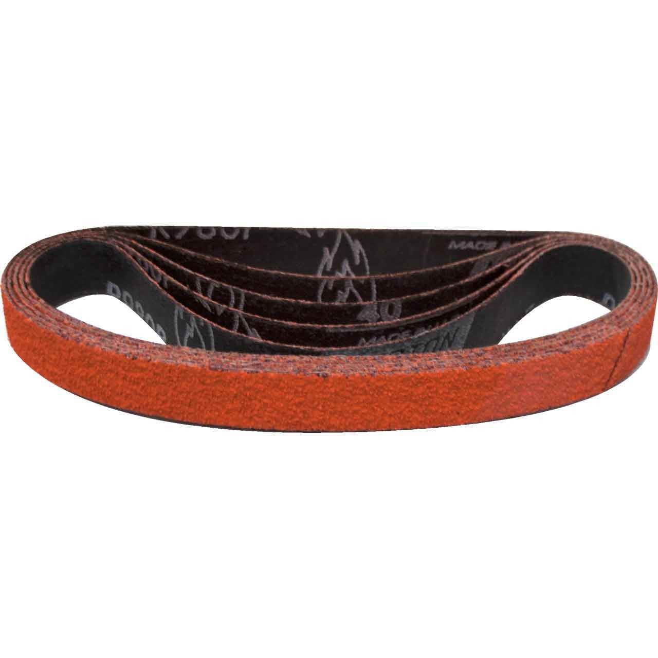 Norton 69957398027 3/4×18” Blaze R980P Premium CA Cloth File Belts 40 Grit 50 pk