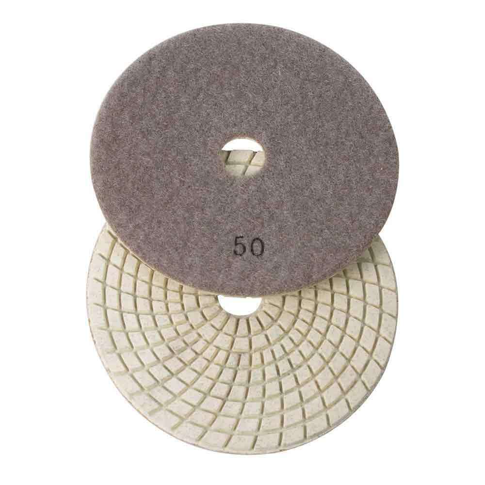 Variable Speed Wet Grinder Polisher 110 Volt with 4 & 5 Inch Polishing Pads