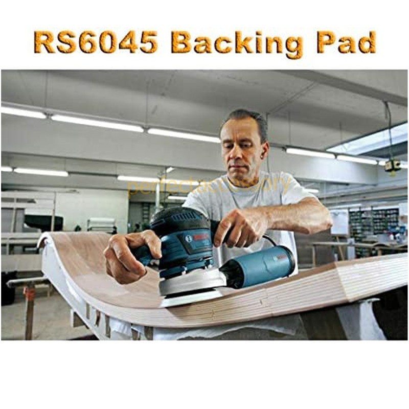 1-2Pcs 6″ 6-Hole Hook&Loop Sander Pad For Bosch RS6045 ROS65VC 1250DEVS 3727DVS