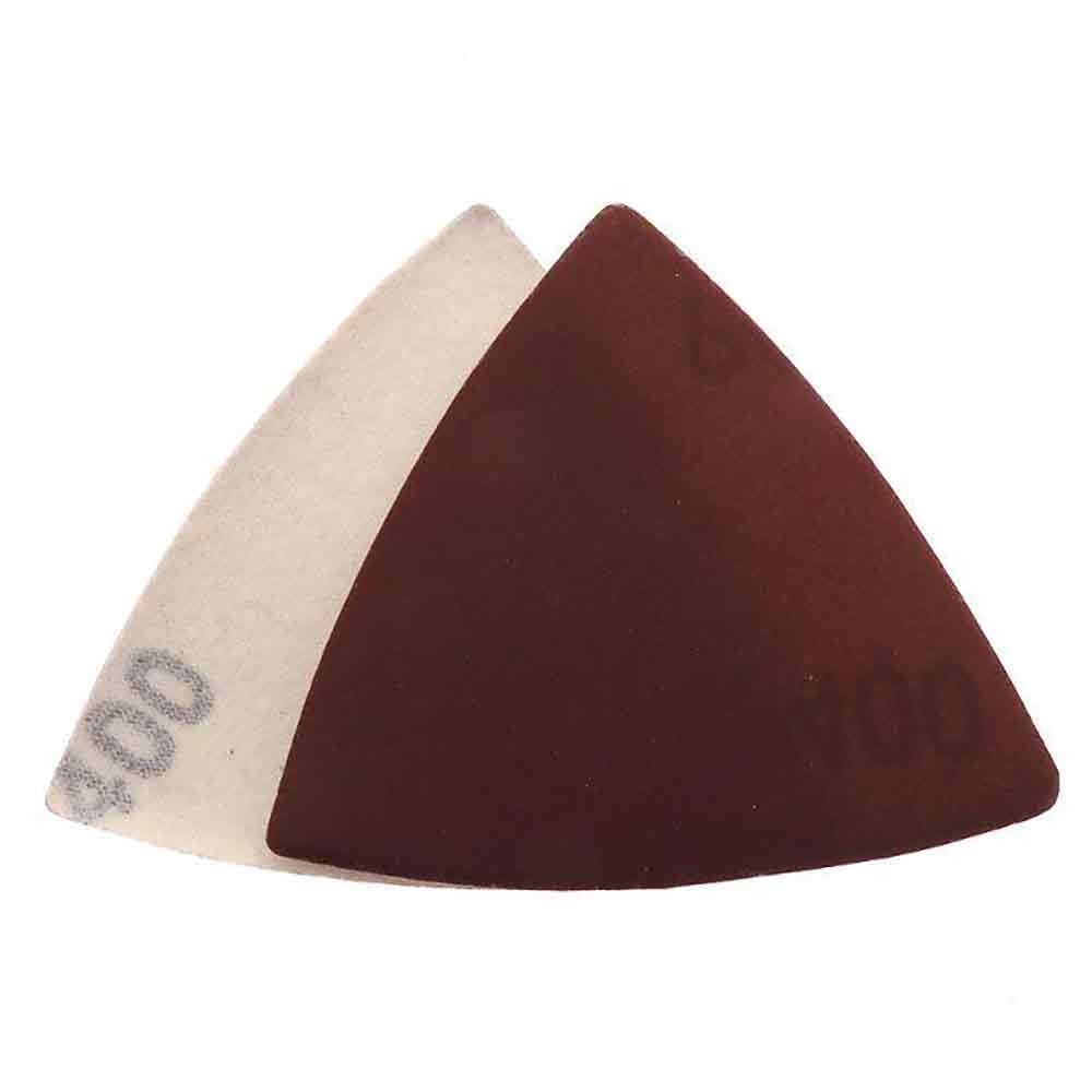 40-2000 Grit 80mm Triangular Sanding Paper Disc Pad For Oscillating Multi Tool
