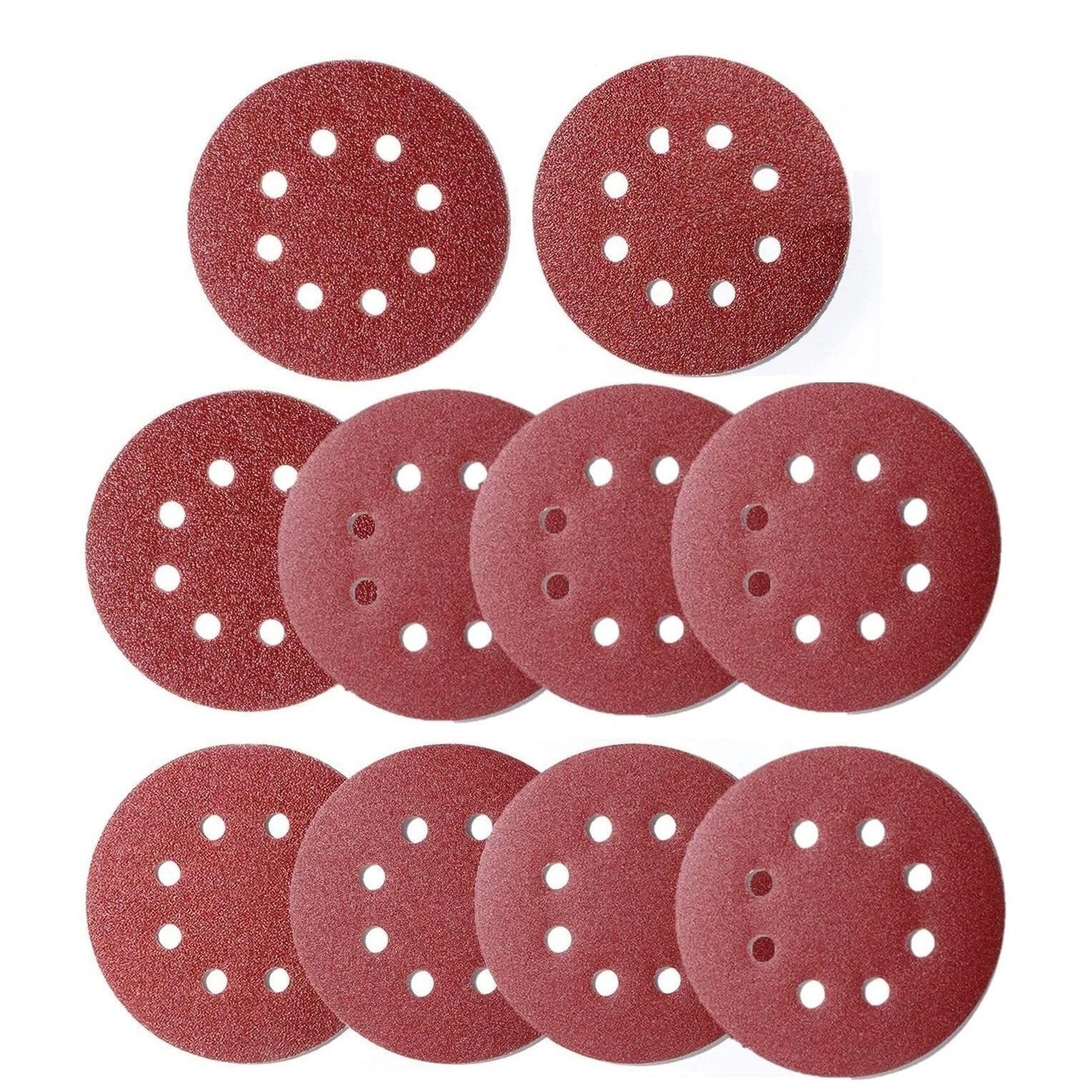 225mm 9″ Sanding Discs 40 – 600 Grit Orbital Sander 8 Hole Pads Premium quality