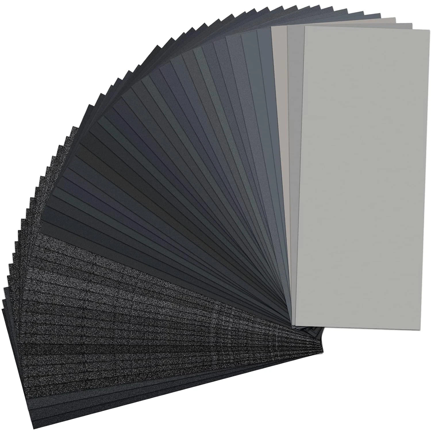 120-5000 Papel de lija de granos surtidos para automóviles de madera y metal
