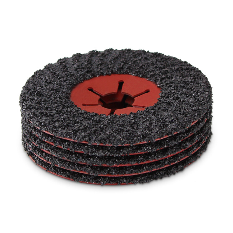 10 Pack – 4.5″ x 7/8″ Silicon Carbide Semi-Flex Sanding Discs for Angle Grinder