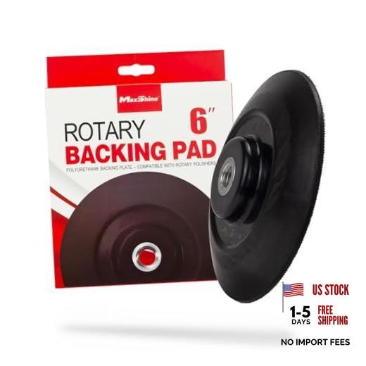 6″ Universal Hook & Loop Rotary Backing Pad Polishing Plate (152mm) 6″ (150mm)